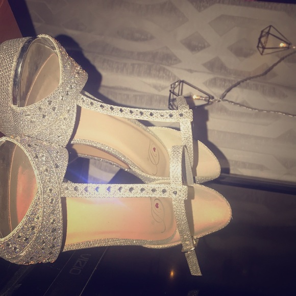 agaci clear heels